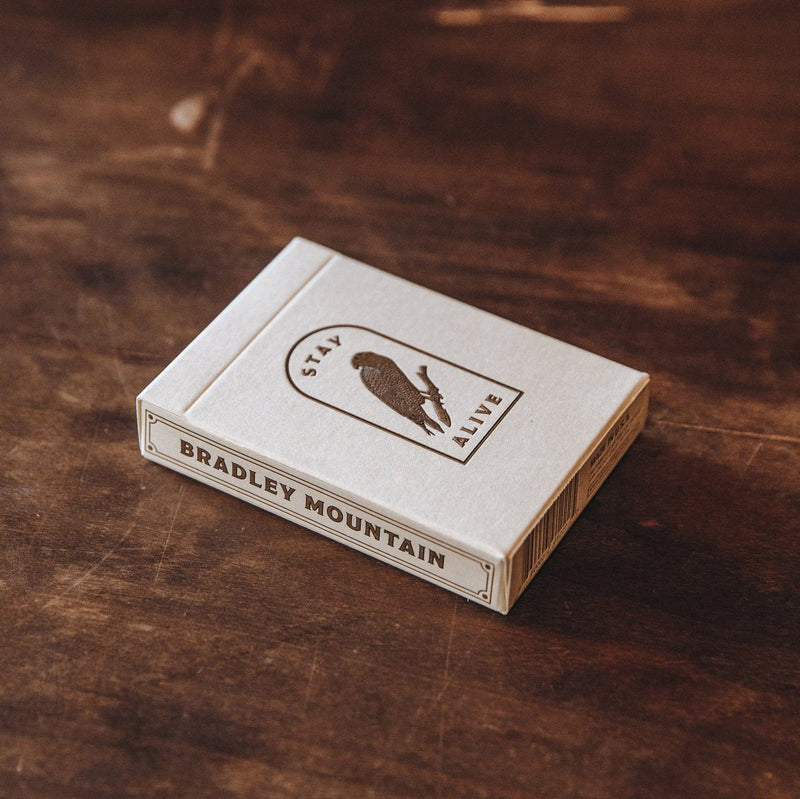 Survival Playing Cards | Cream | Bradley Mountain