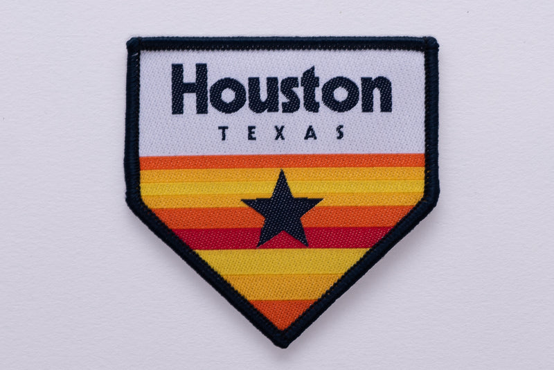 Patch | Vintage Houston Homeplate | Manready Mercantile - Manready Mercantile