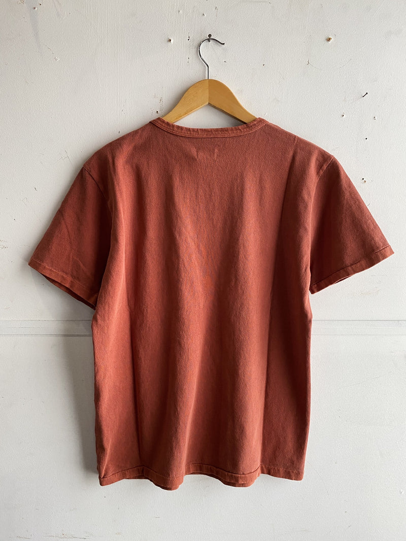 13 oz Shifter Tee | Rust | Freenote Cloth