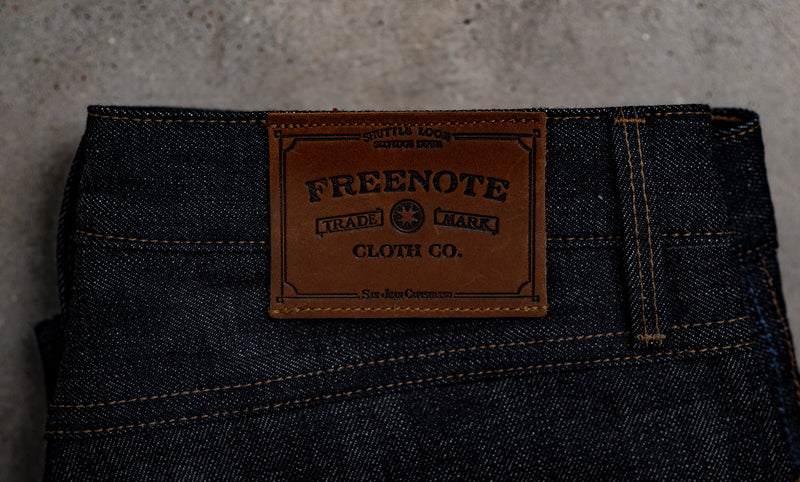 Rios Slim Straight | 14 oz. Blue | Freenote Cloth - Manready Mercantile