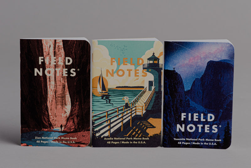 National Parks | Graph Paper | Field Notes - Manready Mercantile