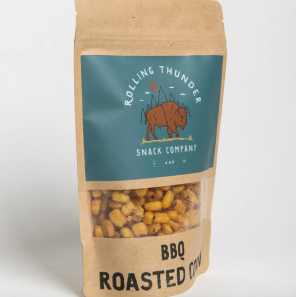 BBQ Roasted Corn Snack | Rolling Thunder Snack Company