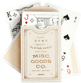 Ivory Playing Cards | Misc. Goods Co.